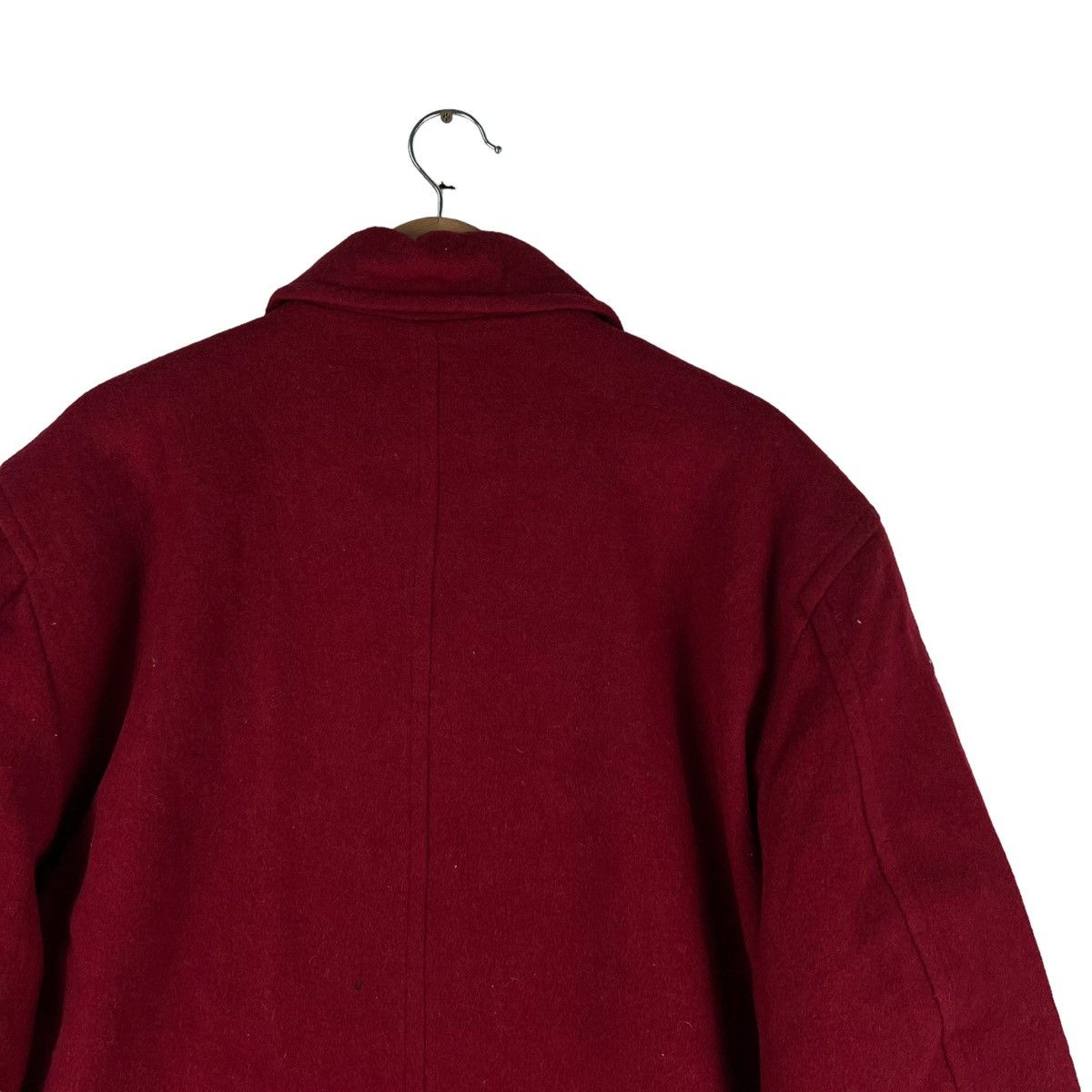 Japanese Brand VINTAGE WOOL JACKET MAC EYE ISSEY MIYAKE INSPIRED Size US L / EU 52-54 / 3 - 10 Thumbnail