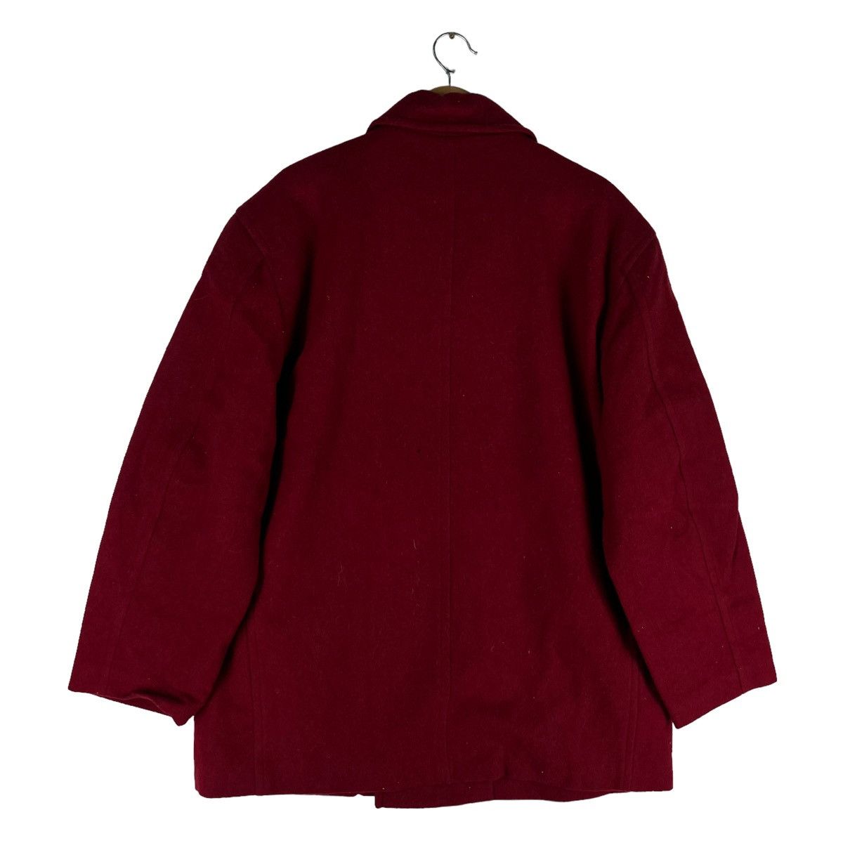 Japanese Brand VINTAGE WOOL JACKET MAC EYE ISSEY MIYAKE INSPIRED Size US L / EU 52-54 / 3 - 5 Thumbnail