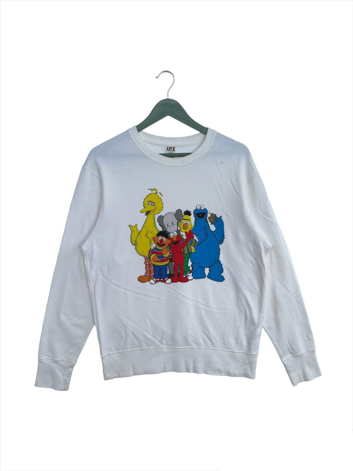 Kaws Uniqlo Uniqlo x Kaws x Sesame Street Sweatshirt Grailed