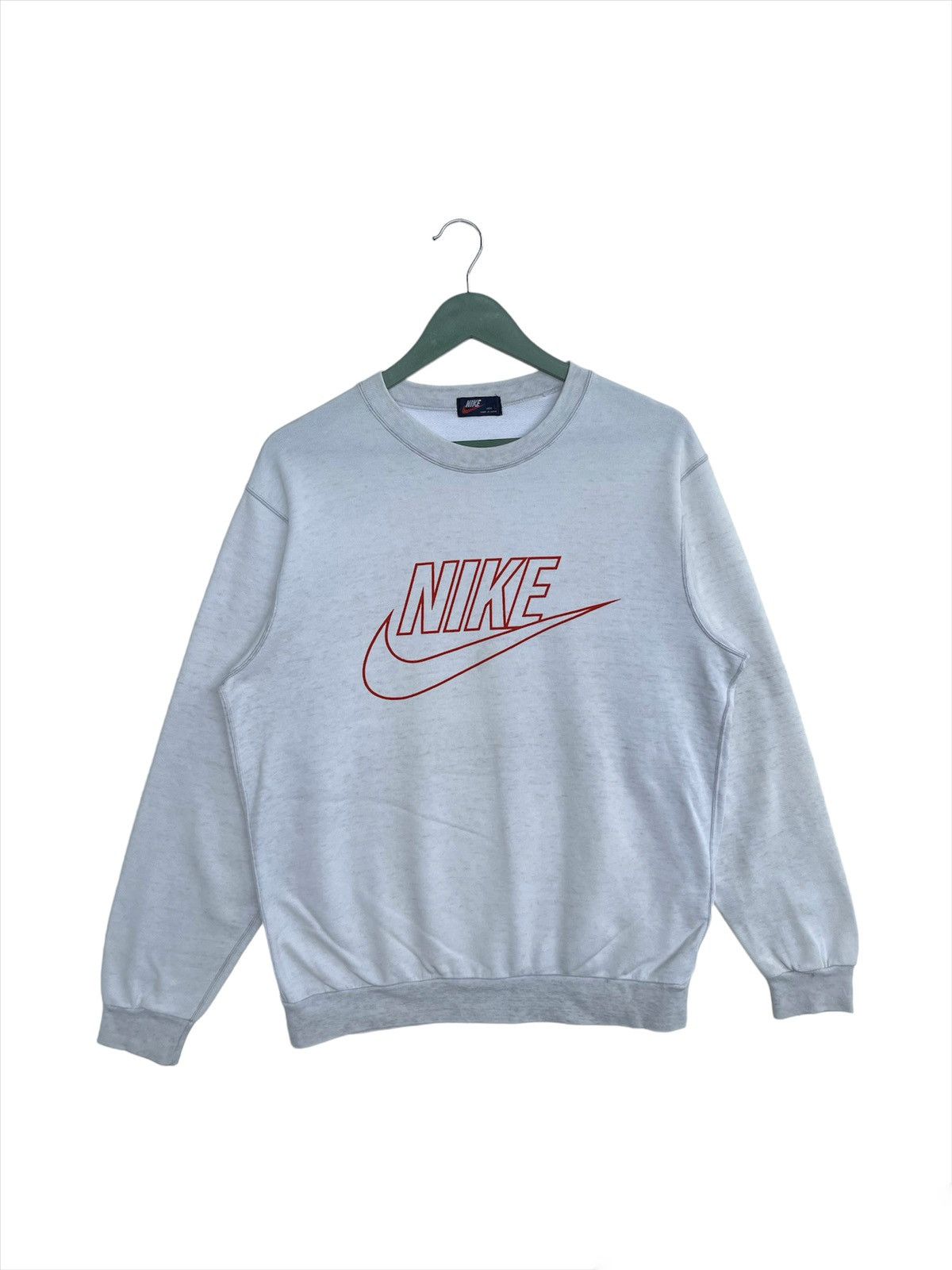 Nike Vintage 90s Nike Sweatshirt Size US L / EU 52-54 / 3 - 1 Thumbnail