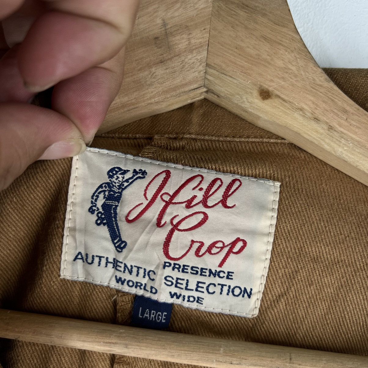 Japanese Brand VINTAGE HIKORY CHORE JACKET HILL CROP ISSEY MIYAKE STYLE Size US L / EU 52-54 / 3 - 10 Thumbnail