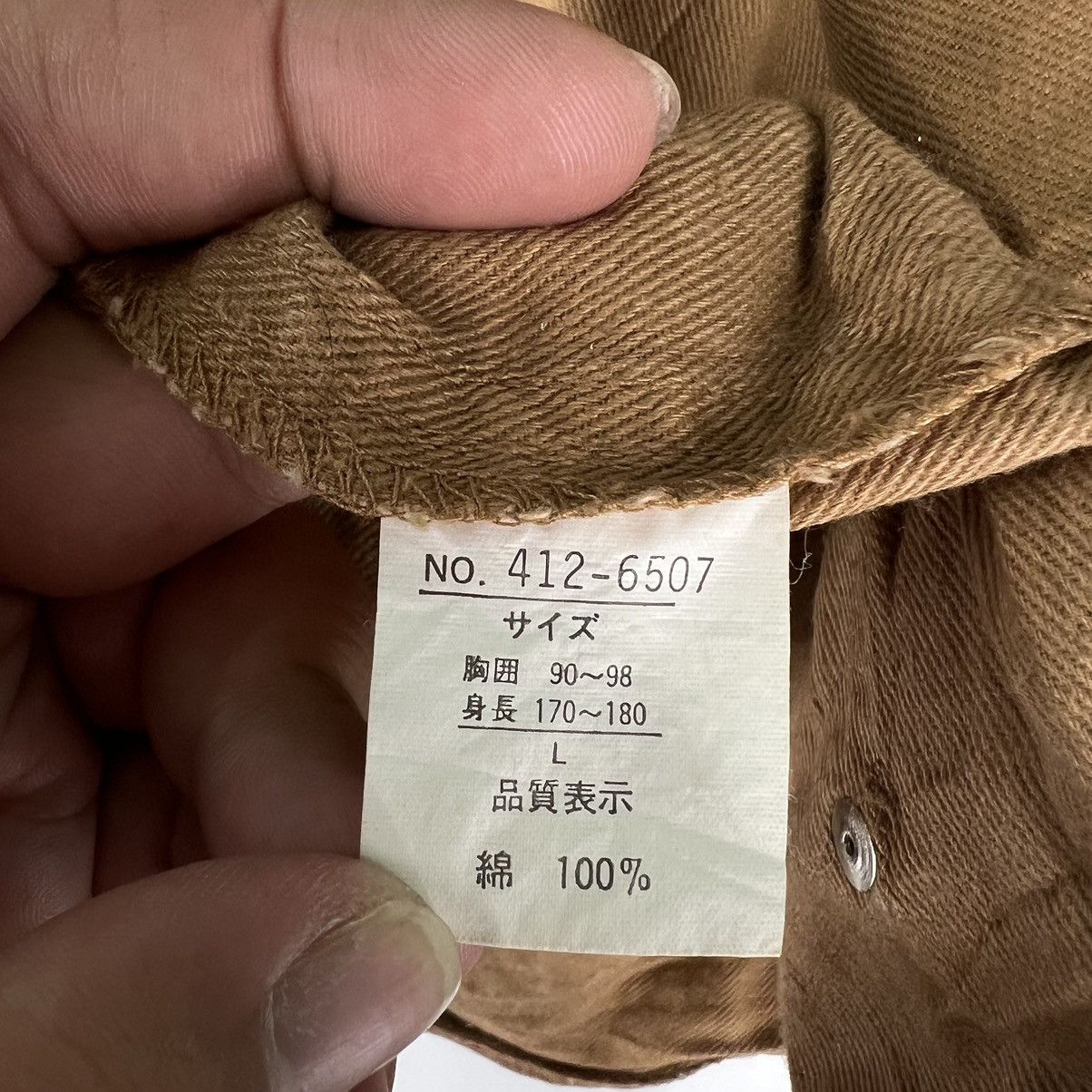 Japanese Brand VINTAGE HIKORY CHORE JACKET HILL CROP ISSEY MIYAKE STYLE Size US L / EU 52-54 / 3 - 11 Thumbnail