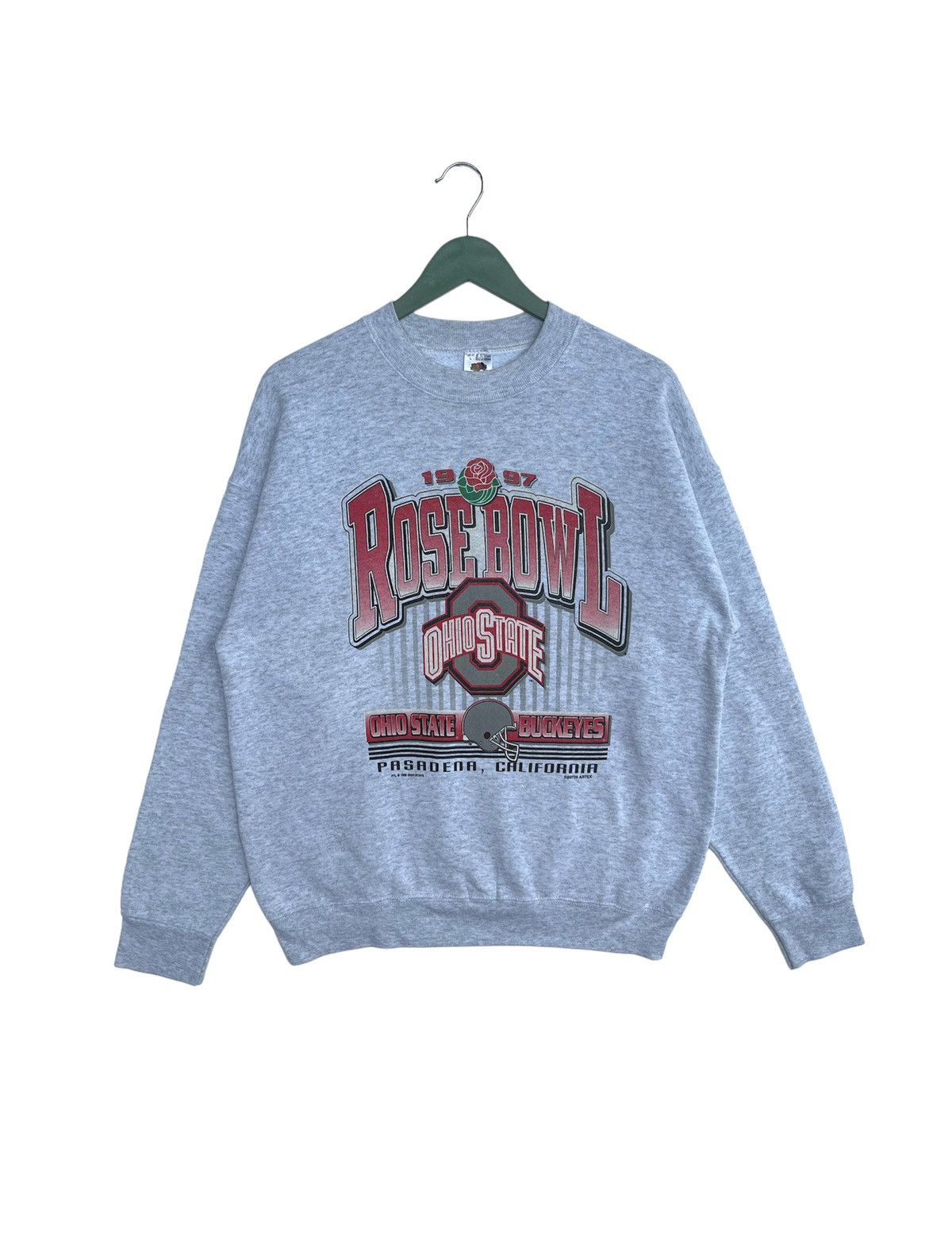 Fruit Of The Loom × NFL 1997 Rose Bowl Ohio States Buckeyes Sweatshirt Size US L / EU 52-54 / 3 - 1 Thumbnail