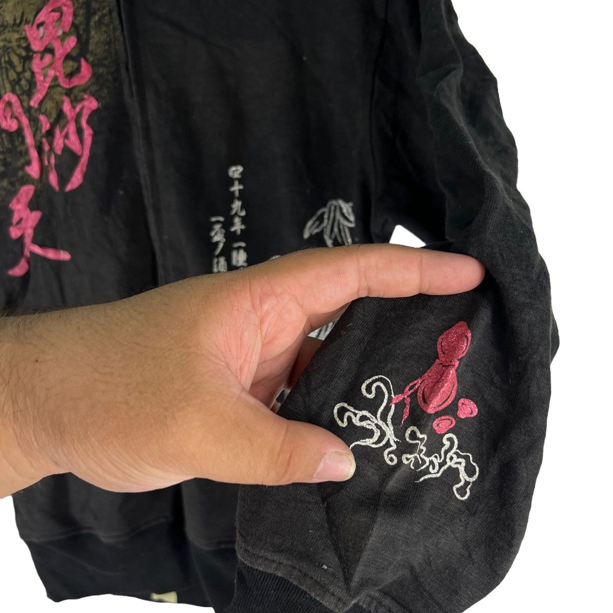 Japanese Brand VINTAGE SUKAJAN JACKET BIG LOGO BY LEGEND OF JAPANESE Size US L / EU 52-54 / 3 - 9 Thumbnail