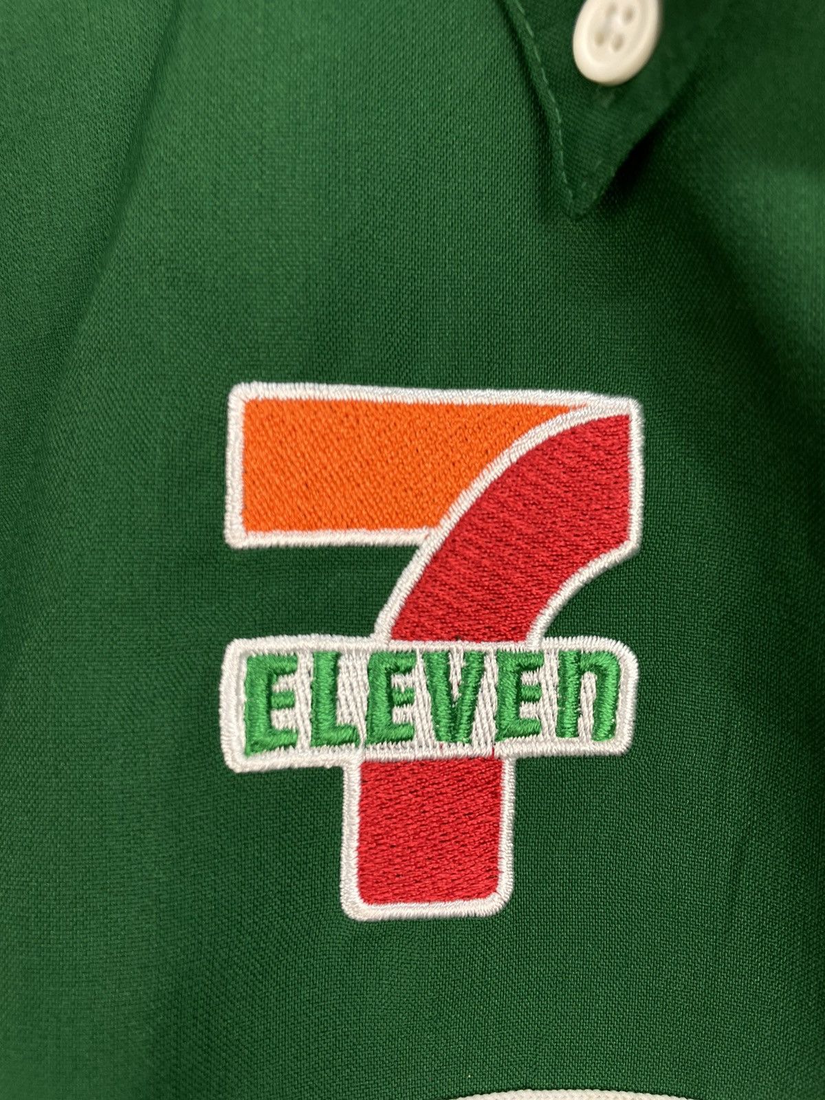 Vintage 7 Eleven zip up shirt Size US M / EU 48-50 / 2 - 4 Thumbnail