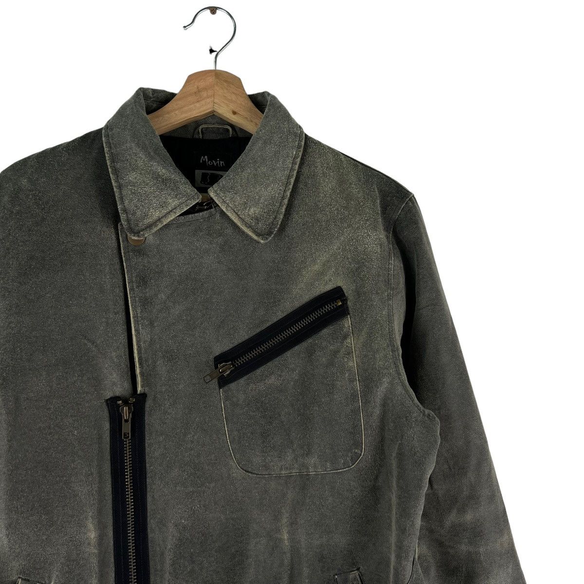 Japanese Brand CHORE JACKET PARACHUTE BONDAGE DESIGN MOVIN JAPAN MADE Size US M / EU 48-50 / 2 - 2 Thumbnail