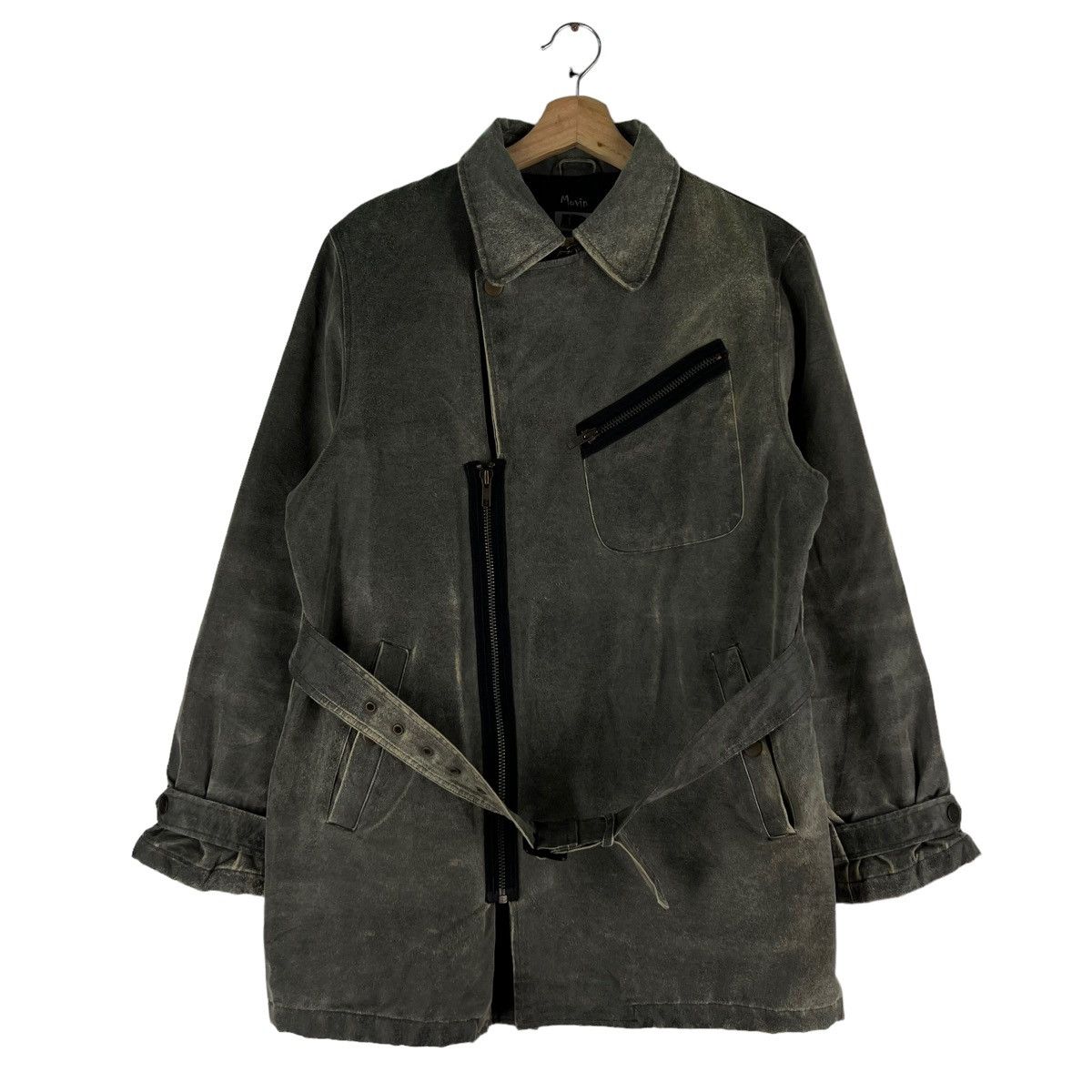 Japanese Brand CHORE JACKET PARACHUTE BONDAGE DESIGN MOVIN JAPAN MADE Size US M / EU 48-50 / 2 - 1 Thumbnail