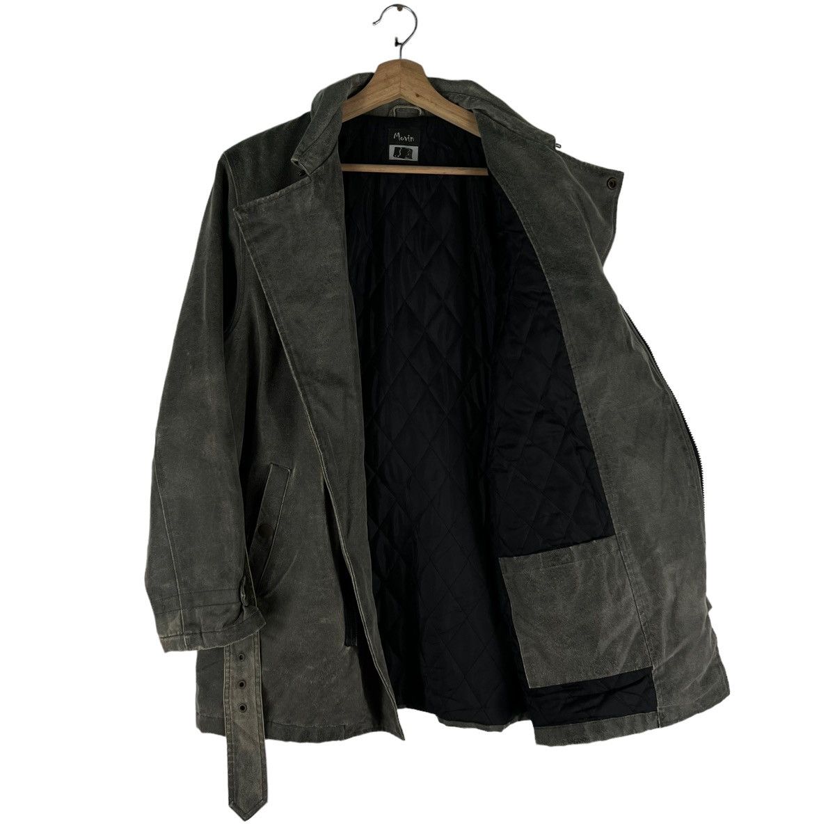 Japanese Brand CHORE JACKET PARACHUTE BONDAGE DESIGN MOVIN JAPAN MADE Size US M / EU 48-50 / 2 - 8 Thumbnail