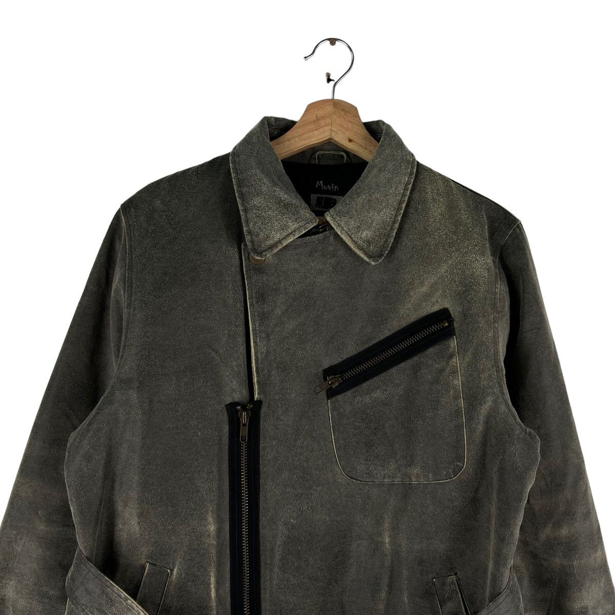 Japanese Brand CHORE JACKET PARACHUTE BONDAGE DESIGN MOVIN JAPAN MADE Size US M / EU 48-50 / 2 - 4 Thumbnail