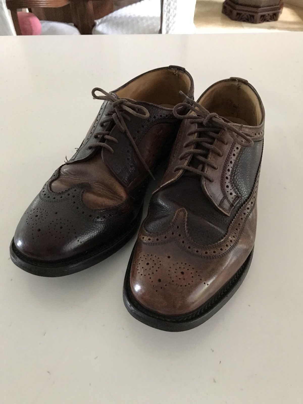 Tricker's Trickers Classic Fulton Shoes Size US 10 / EU 43 - 6 Thumbnail