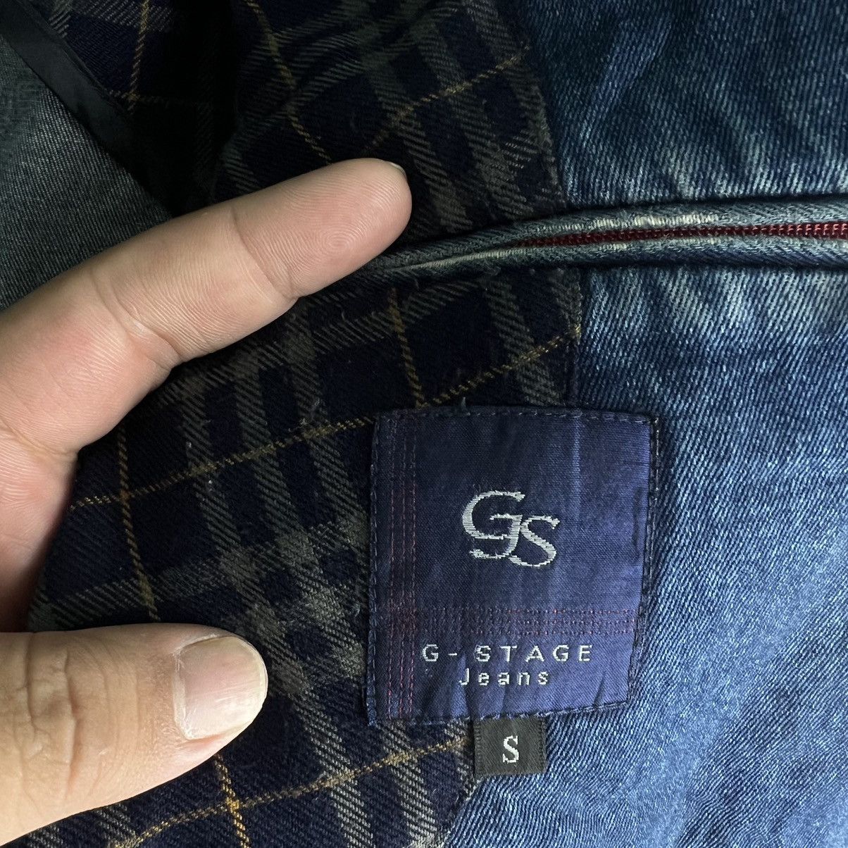 Japanese Brand VINTAGE CHORE DENIM JACKET G STAGE ISSEY MIYAKE INSPIRED Size US S / EU 44-46 / 1 - 12 Thumbnail