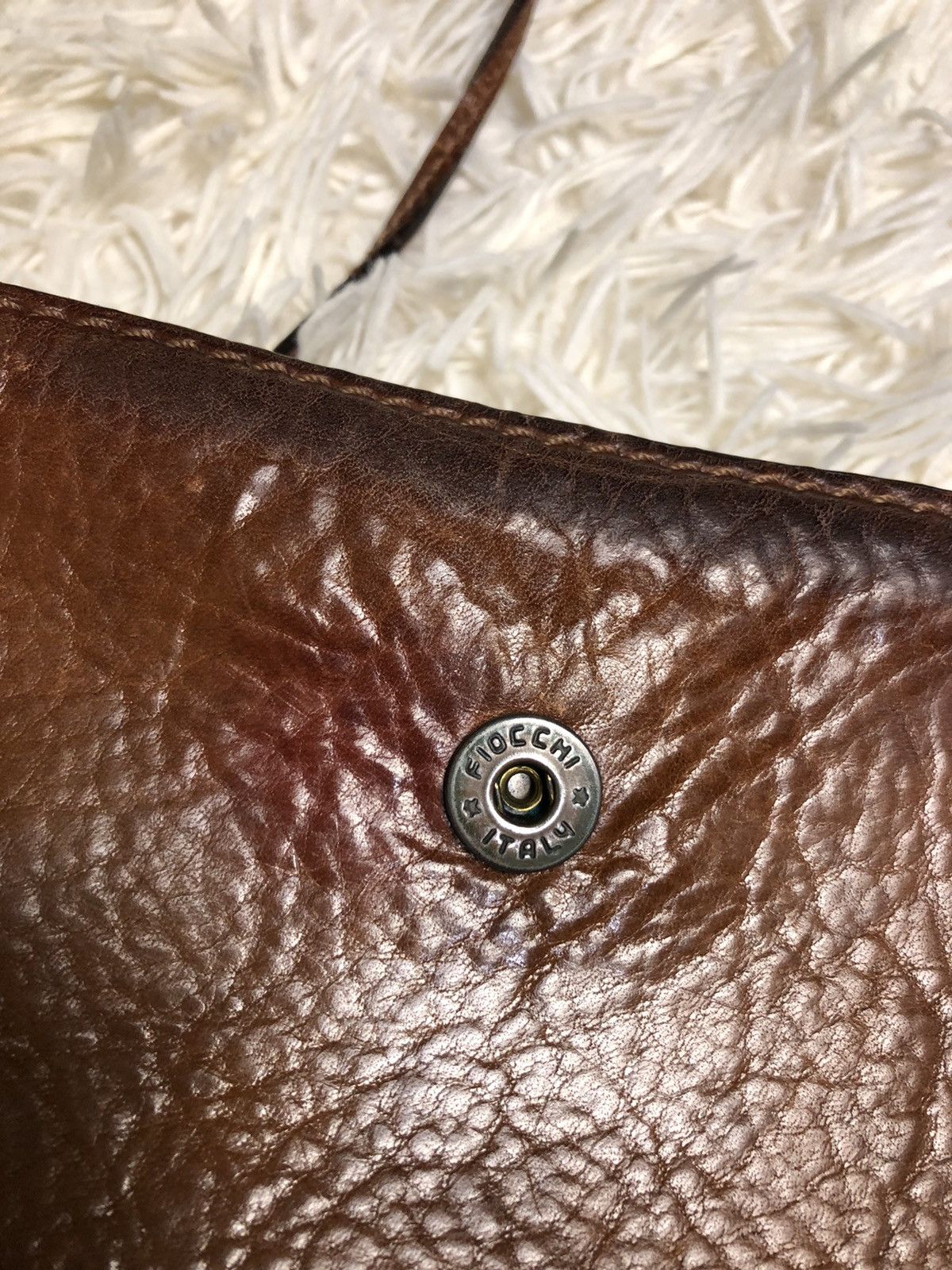 Genuine Leather Japanese Brand Vintage Vintage The Bridge 037707 Leather Mini Bag Grailed