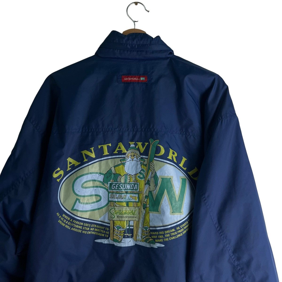 Cartoon Network VINTAGE SURVIVAL JACKET SANTAWORLD BIG LOGO CARTOON Size US L / EU 52-54 / 3 - 9 Thumbnail