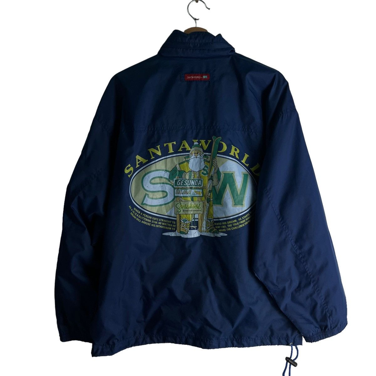 Cartoon Network VINTAGE SURVIVAL JACKET SANTAWORLD BIG LOGO CARTOON Size US L / EU 52-54 / 3 - 1 Thumbnail