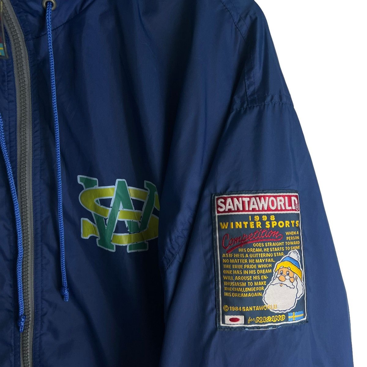 Cartoon Network VINTAGE SURVIVAL JACKET SANTAWORLD BIG LOGO CARTOON Size US L / EU 52-54 / 3 - 6 Thumbnail