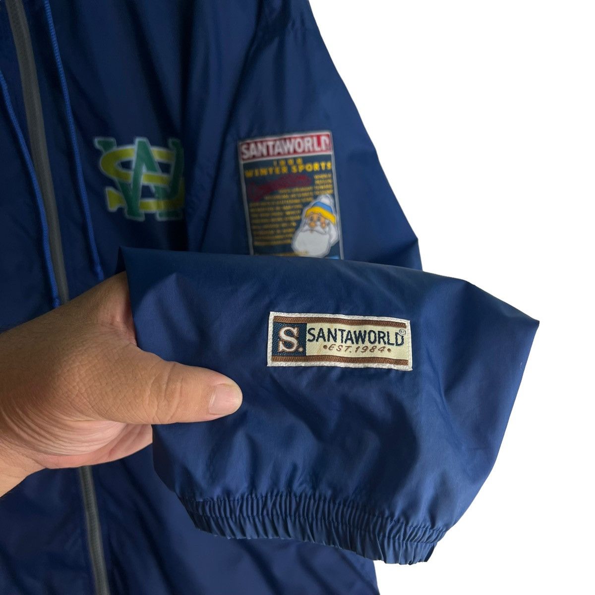 Cartoon Network VINTAGE SURVIVAL JACKET SANTAWORLD BIG LOGO CARTOON Size US L / EU 52-54 / 3 - 5 Thumbnail