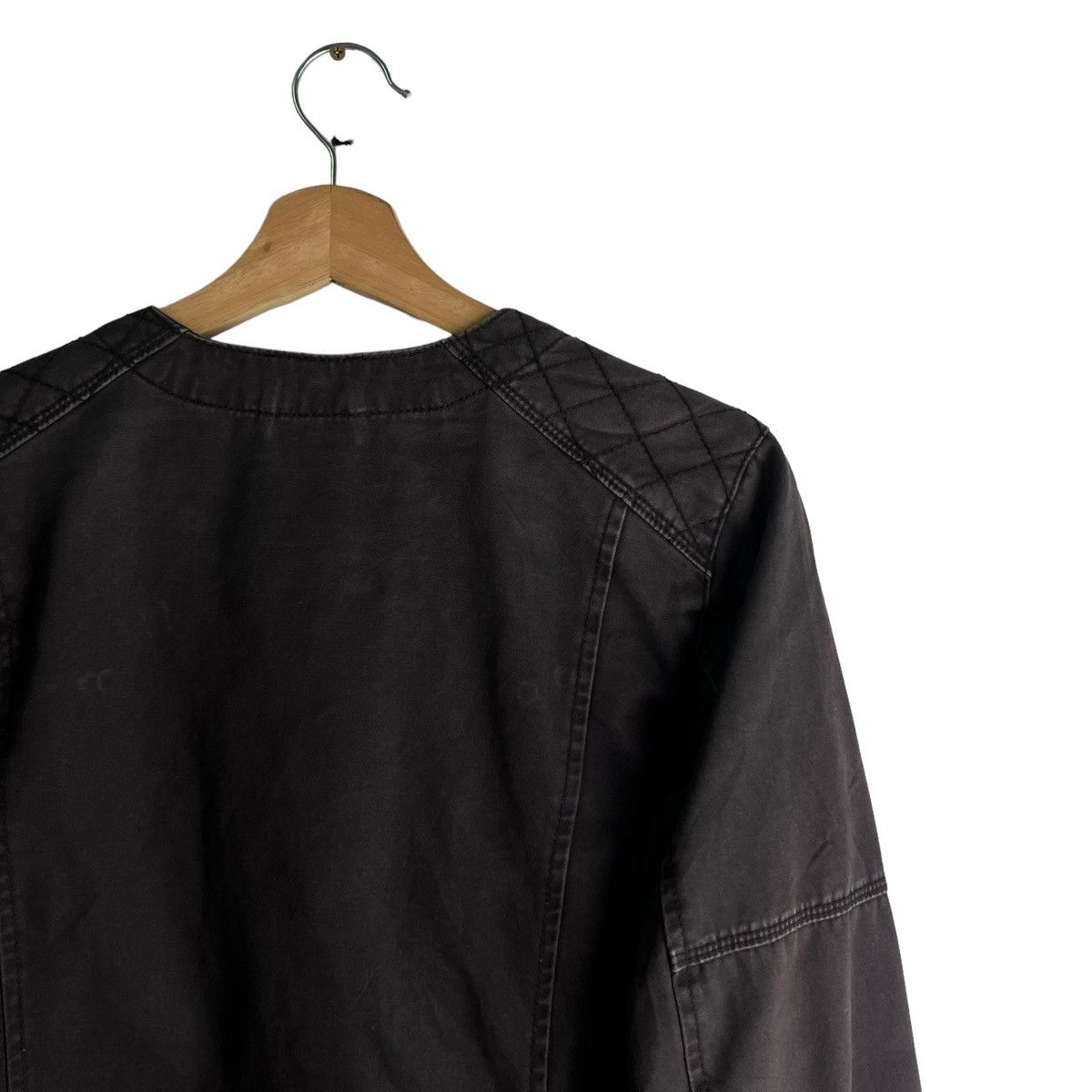 Japanese Brand VINTAGE CROPPED ASYMMETRIC ZIPPER CHORE JACKET GAP JAPAN Size US S / EU 44-46 / 1 - 8 Thumbnail