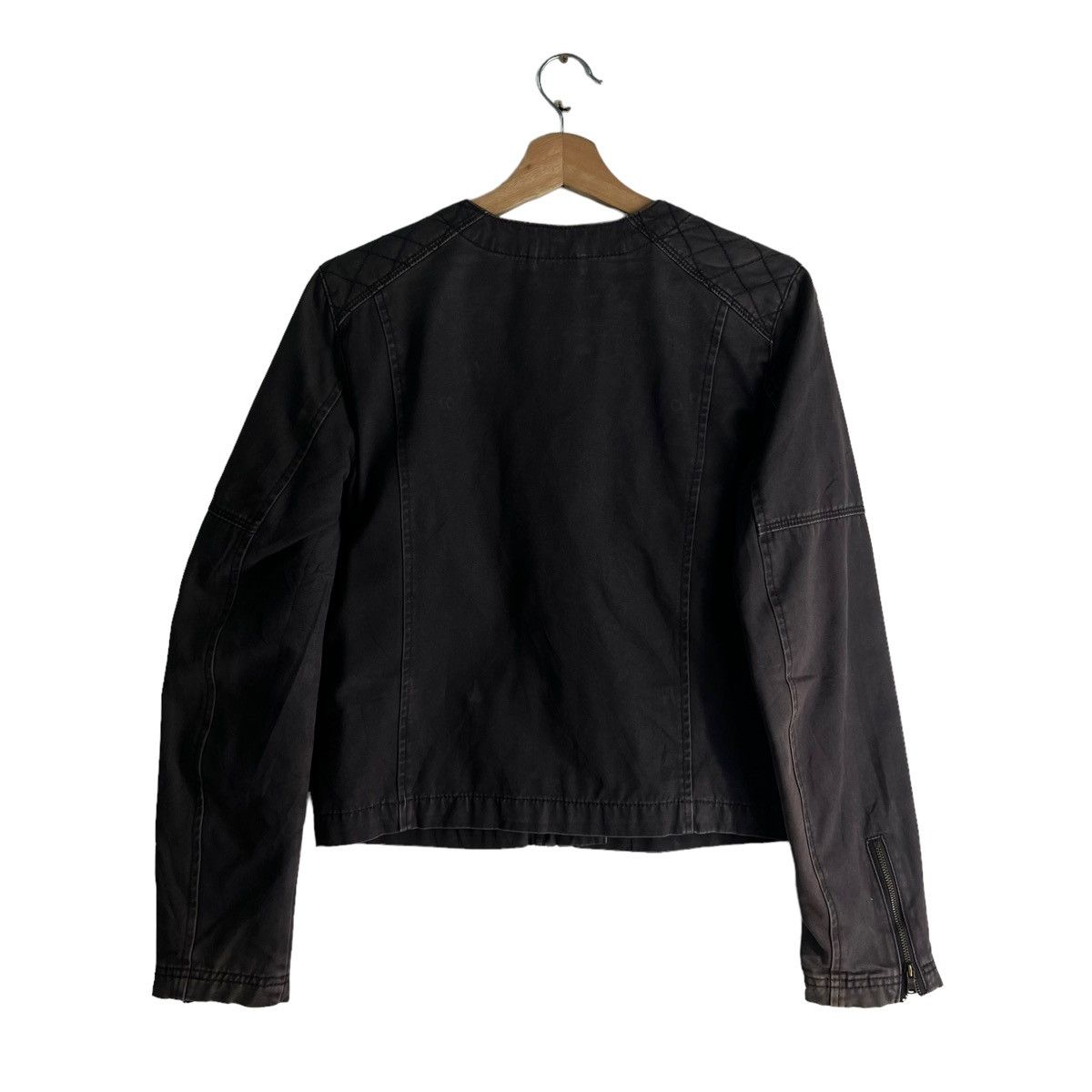 Japanese Brand VINTAGE CROPPED ASYMMETRIC ZIPPER CHORE JACKET GAP JAPAN Size US S / EU 44-46 / 1 - 7 Thumbnail