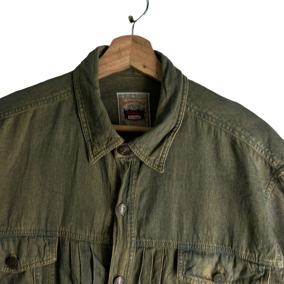 Japanese Brand VINTAGE WORK SHIRT GO FORD JAPAN DISTRESSED PUNK STYLE Size US L / EU 52-54 / 3 - 4 Thumbnail