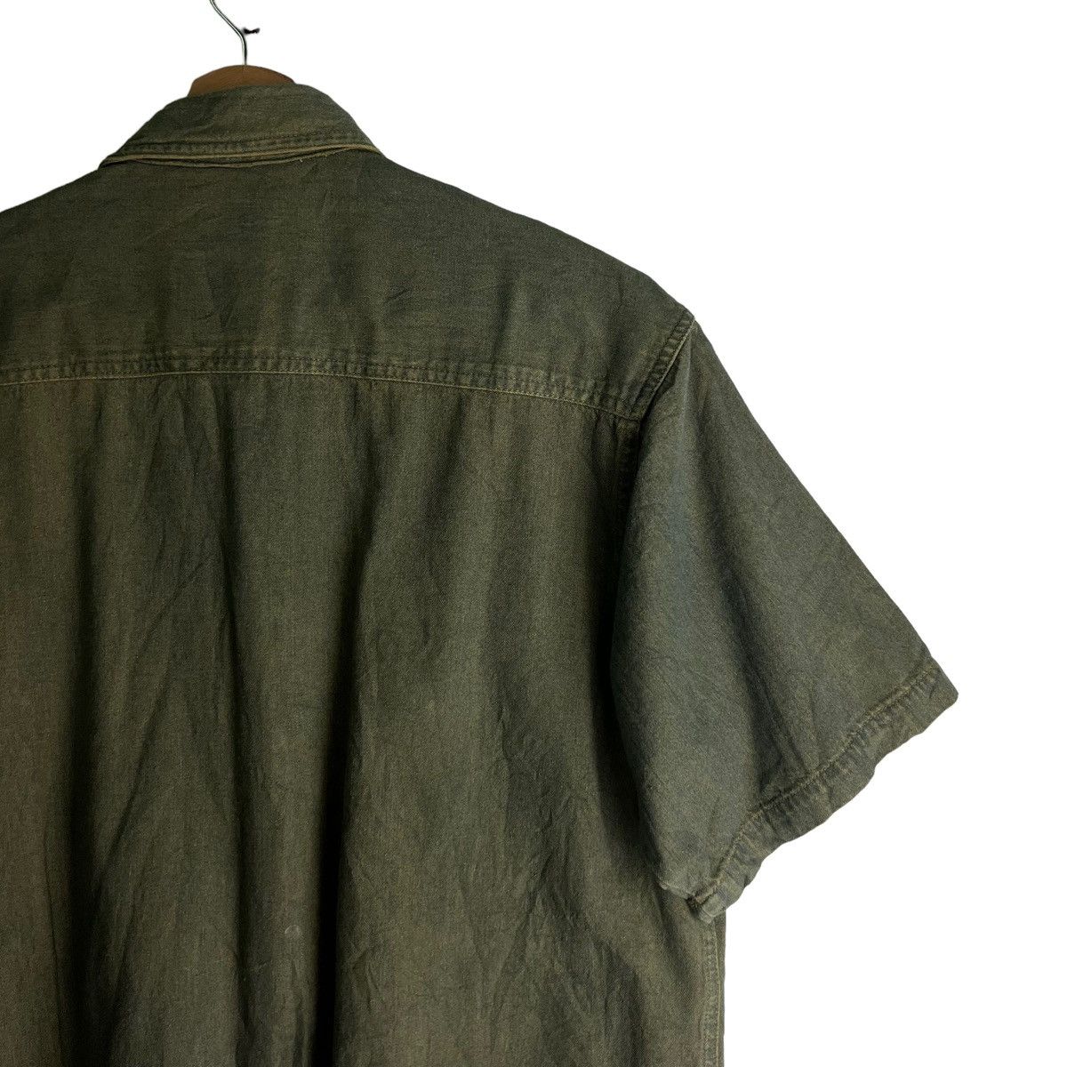 Japanese Brand VINTAGE WORK SHIRT GO FORD JAPAN DISTRESSED PUNK STYLE Size US L / EU 52-54 / 3 - 7 Thumbnail
