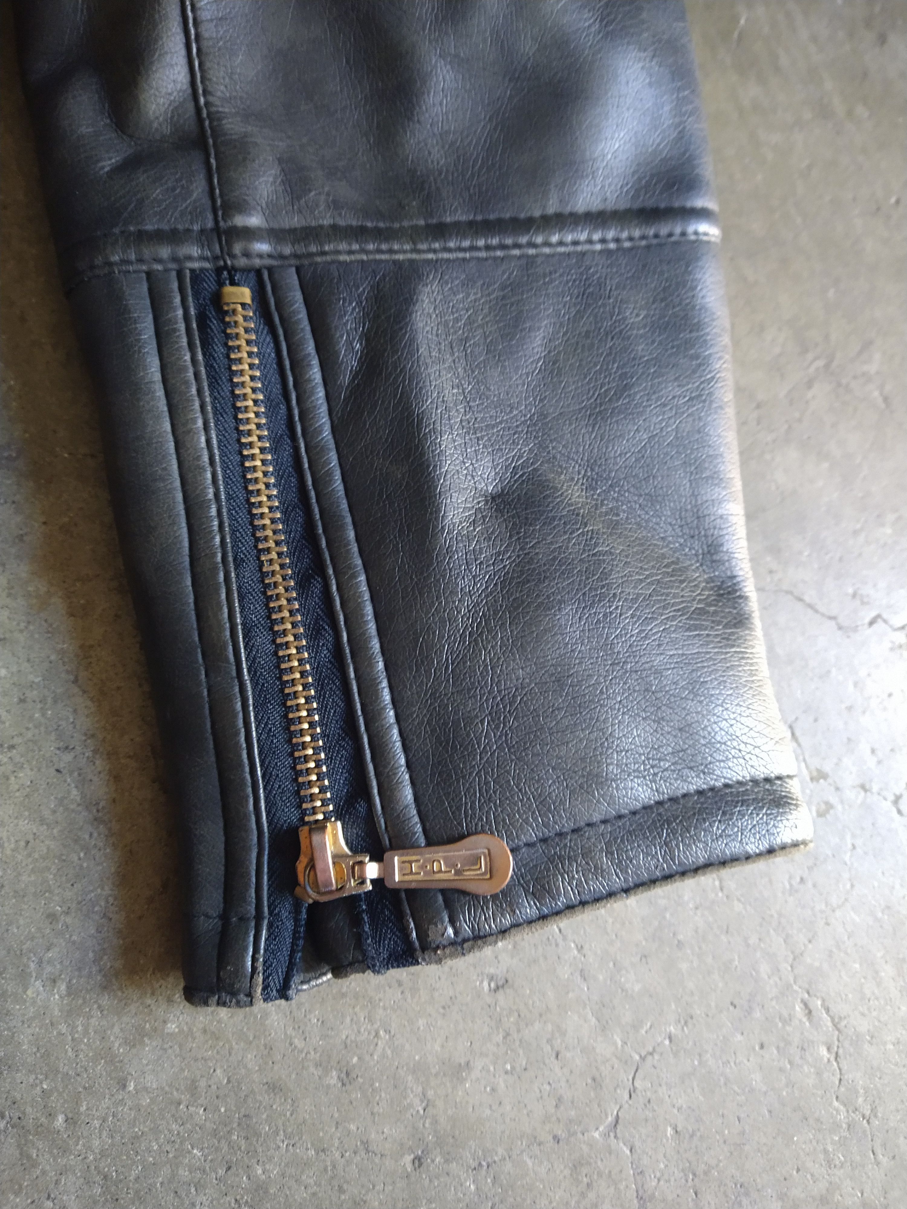 Other Women's Vintage Faux Leather Jacket Small Black Biker Moto Size S / US 4 / IT 40 - 10 Thumbnail