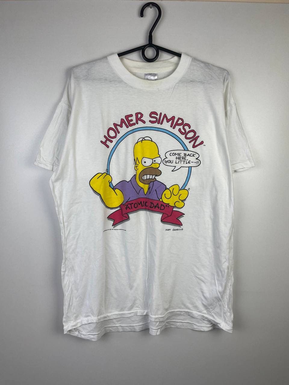 Vintage The Simpsons 1990 vintage t-shirt size L Size US L / EU 52-54 / 3 - 1 Thumbnail