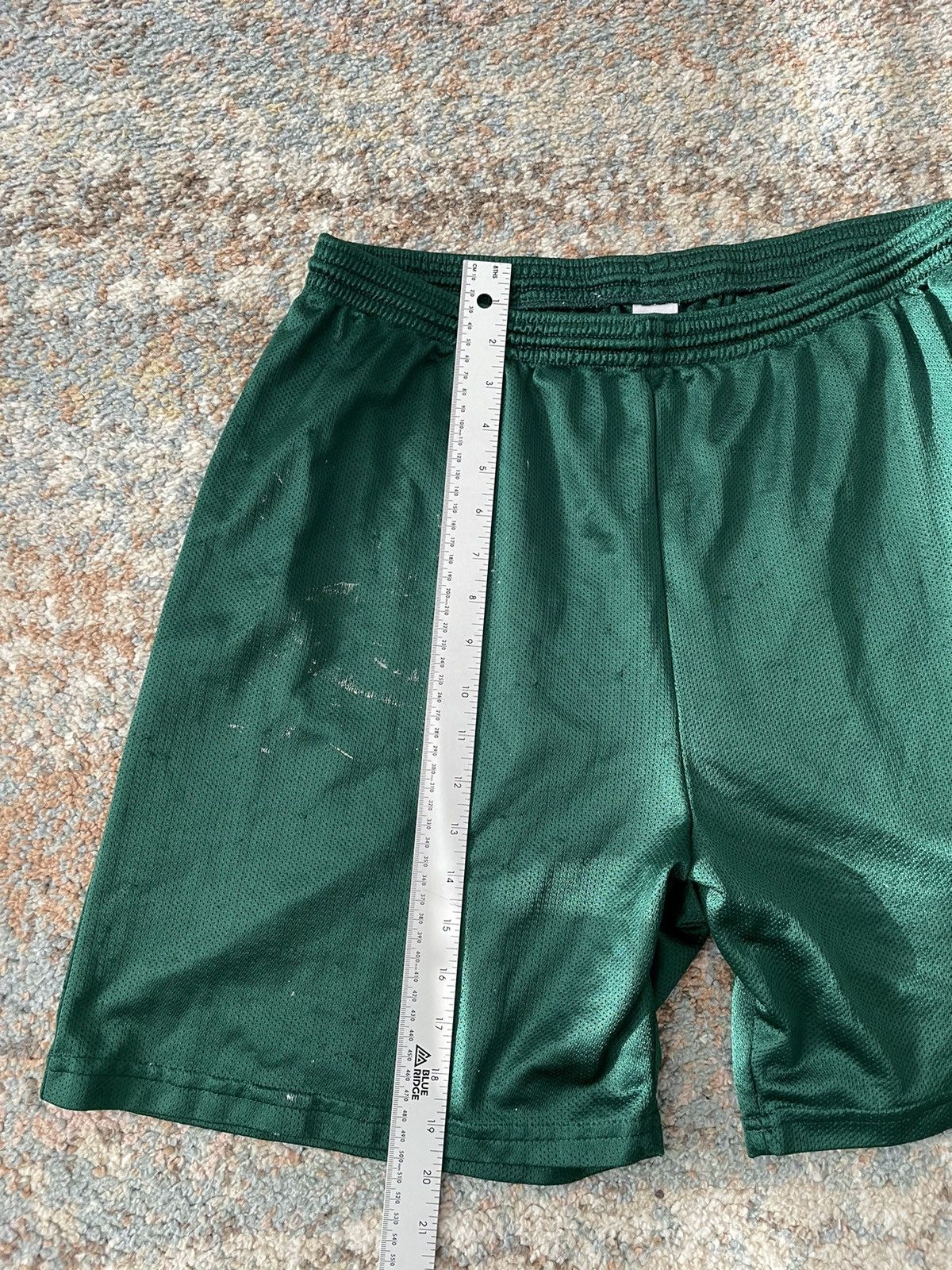NCAA × Russell Athletic × Vintage Vintage NCAA Russell Athletic Michigan State Green Shorts XL Size US 32 / EU 48 - 4 Thumbnail