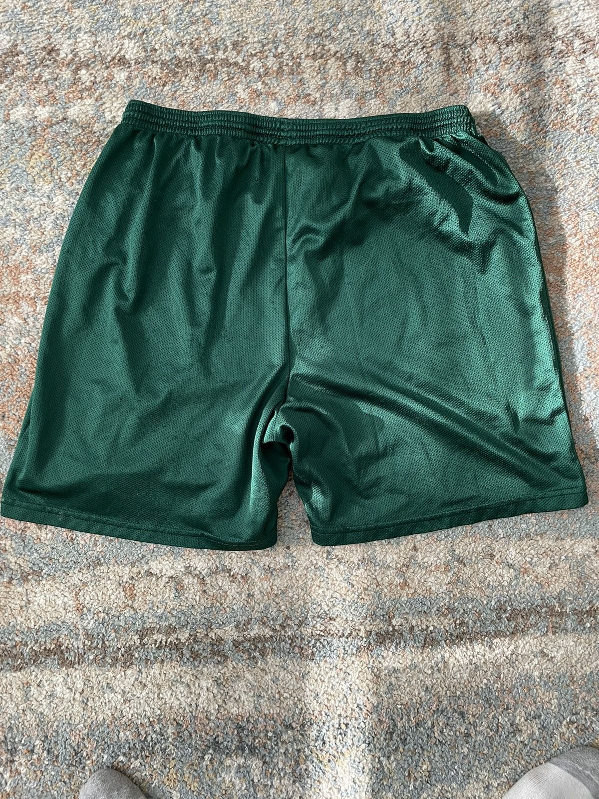 NCAA × Russell Athletic × Vintage Vintage NCAA Russell Athletic Michigan State Green Shorts XL Size US 32 / EU 48 - 7 Thumbnail