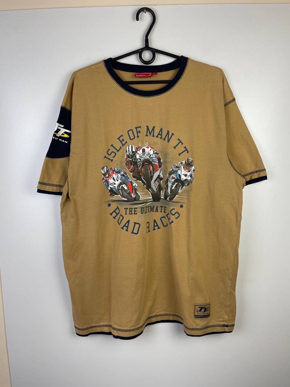 Vintage Isle Of man racing Moto vintage t-shirt size Xl Size US XL / EU 56 / 4 - 1 Thumbnail