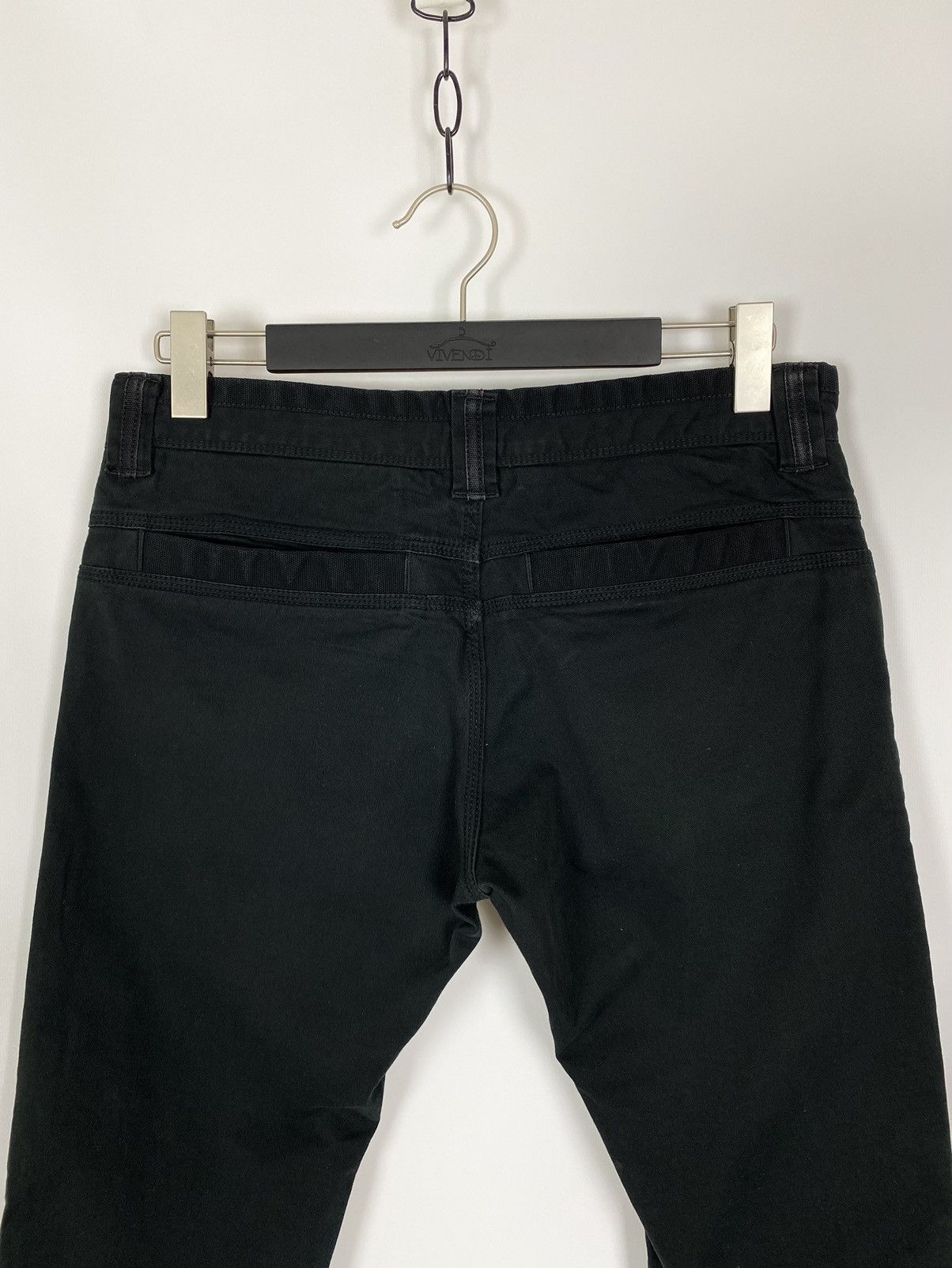 Dolce & Gabbana 2000’s Vintage D&G Cotton Patch Pocket Cagro Biker Pants Size US 31 - 12 Thumbnail