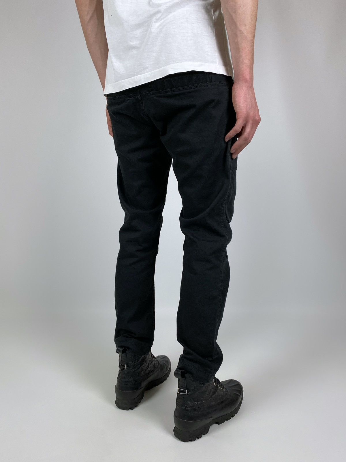 Dolce & Gabbana 2000’s Vintage D&G Cotton Patch Pocket Cagro Biker Pants Size US 31 - 3 Thumbnail