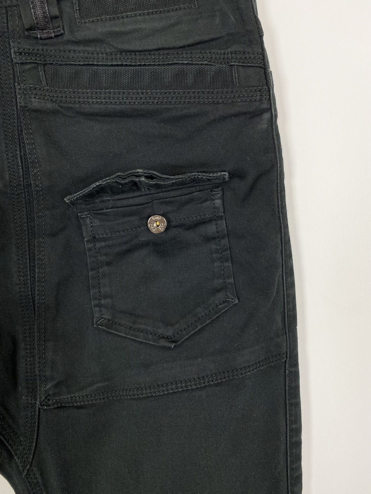 Dolce & Gabbana 2000’s Vintage D&G Cotton Patch Pocket Cagro Biker Pants Size US 31 - 8 Thumbnail