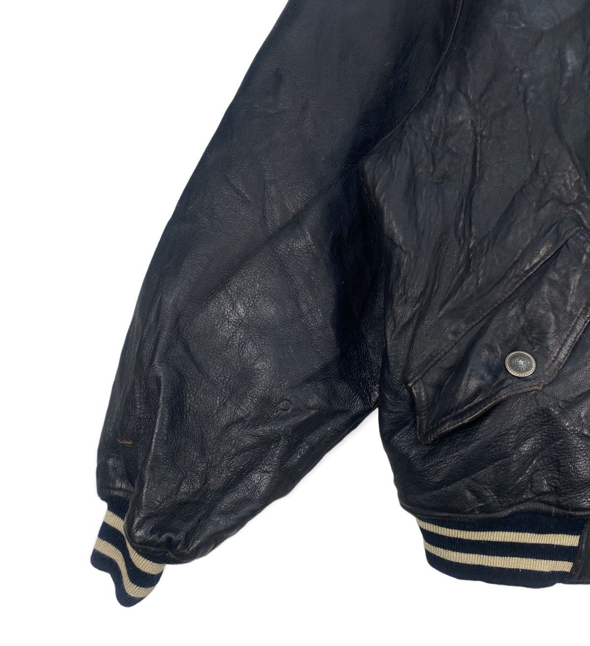 Harley Davidson Vintage Harley Davidson Genuine Leather Jacket Size US L / EU 52-54 / 3 - 4 Thumbnail