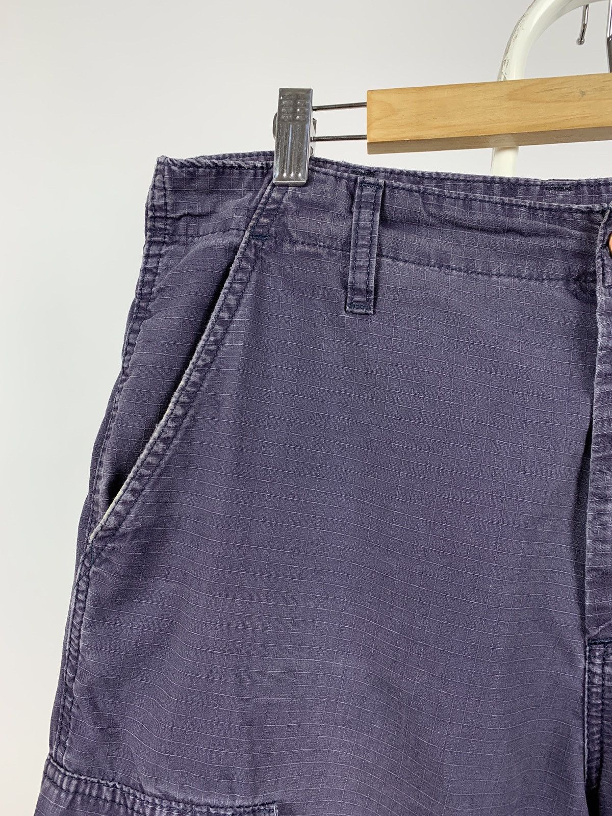 Carhartt Vintage Carhartt Distressed Grey Cargo Pants Travis Style Size US 31 - 14 Thumbnail