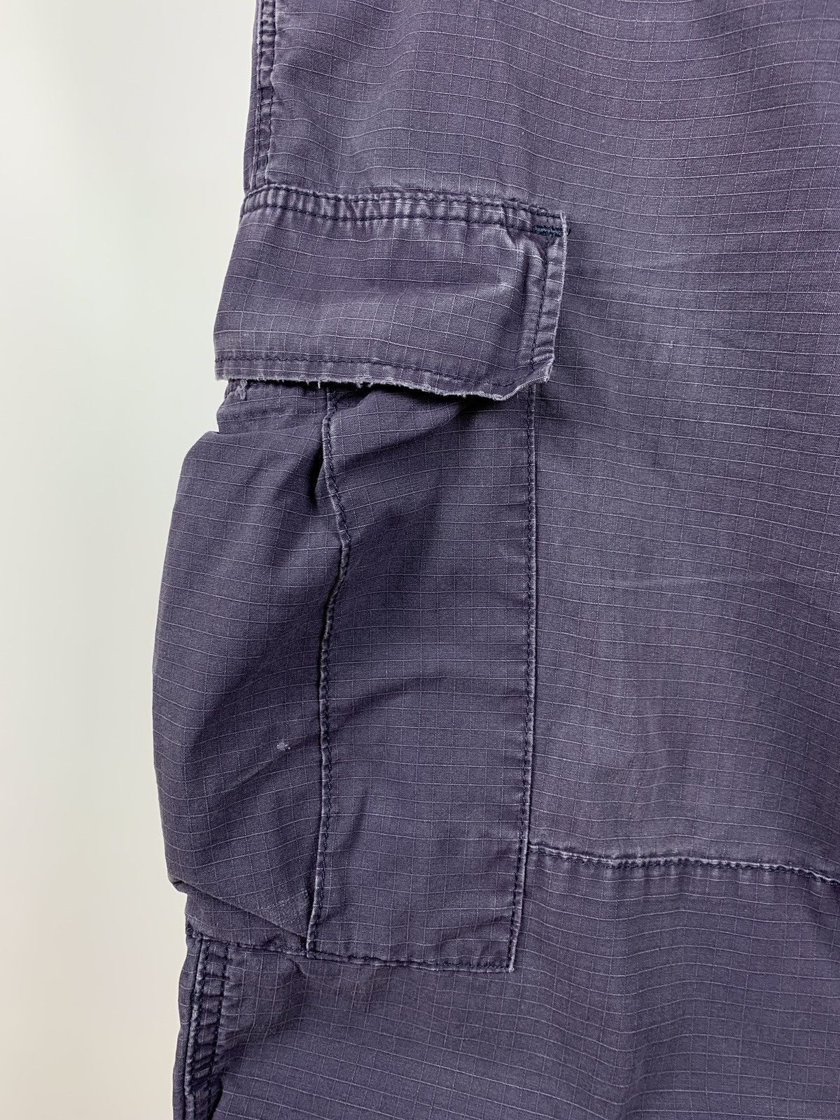 Carhartt Vintage Carhartt Distressed Grey Cargo Pants Travis Style Size US 31 - 17 Thumbnail