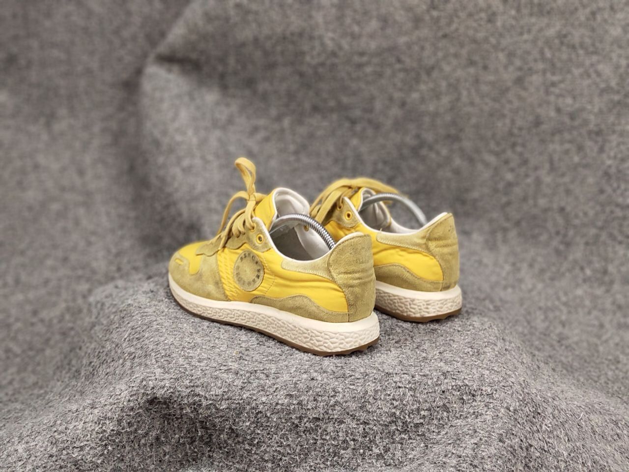 Other Benci Brothers Italy Design Yellow Casual Men's Sneakers Size US 8.5 / EU 41-42 - 6 Thumbnail
