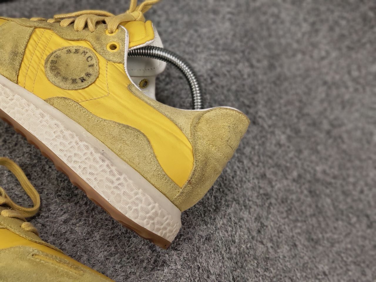 Other Benci Brothers Italy Design Yellow Casual Men's Sneakers Size US 8.5 / EU 41-42 - 15 Thumbnail