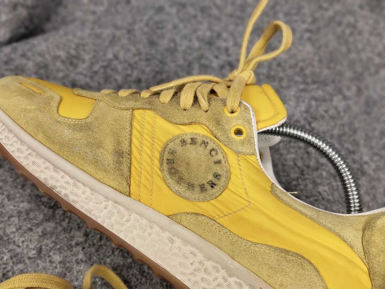 Other Benci Brothers Italy Design Yellow Casual Men's Sneakers Size US 8.5 / EU 41-42 - 14 Thumbnail