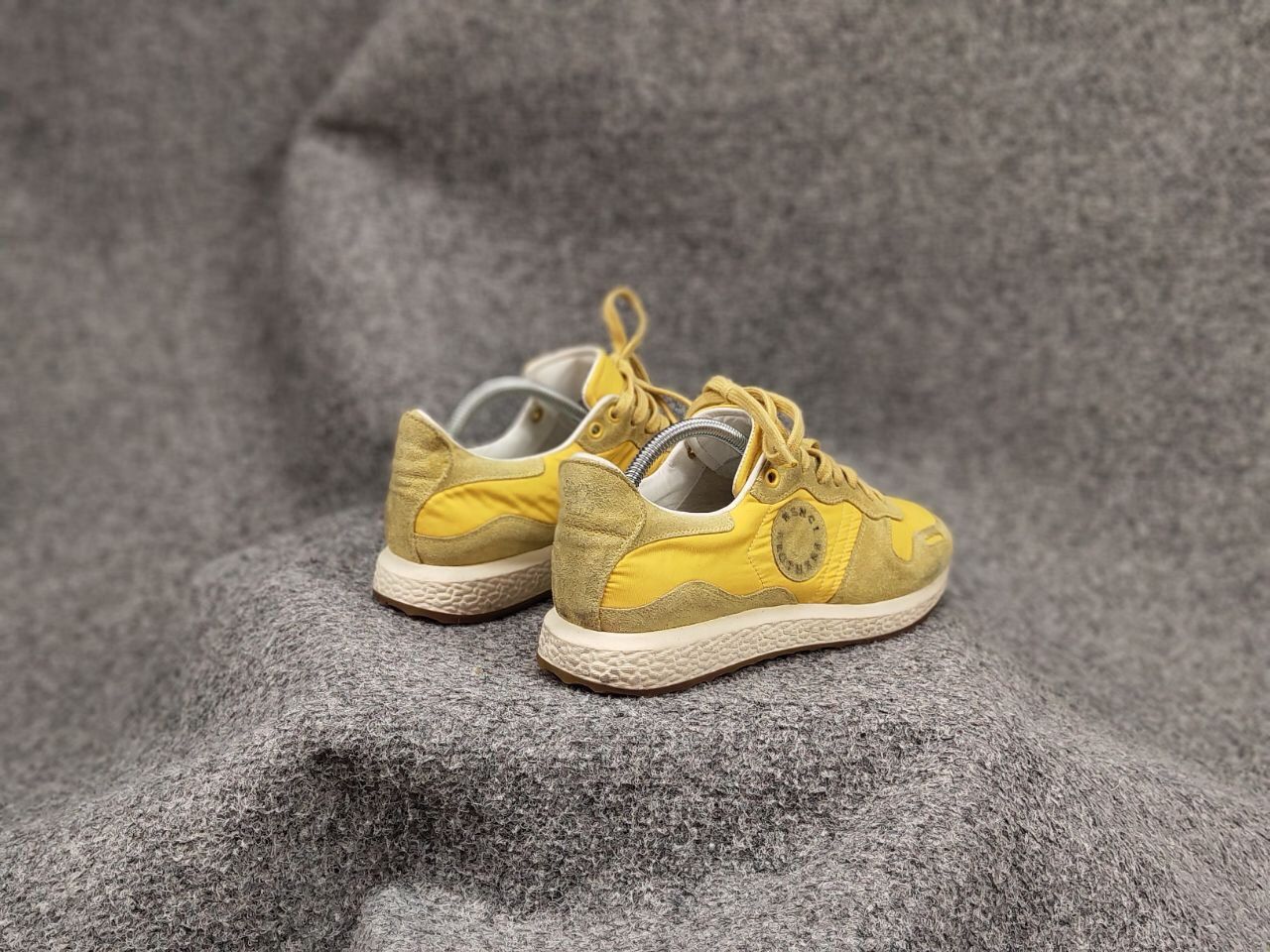 Other Benci Brothers Italy Design Yellow Casual Men's Sneakers Size US 8.5 / EU 41-42 - 4 Thumbnail