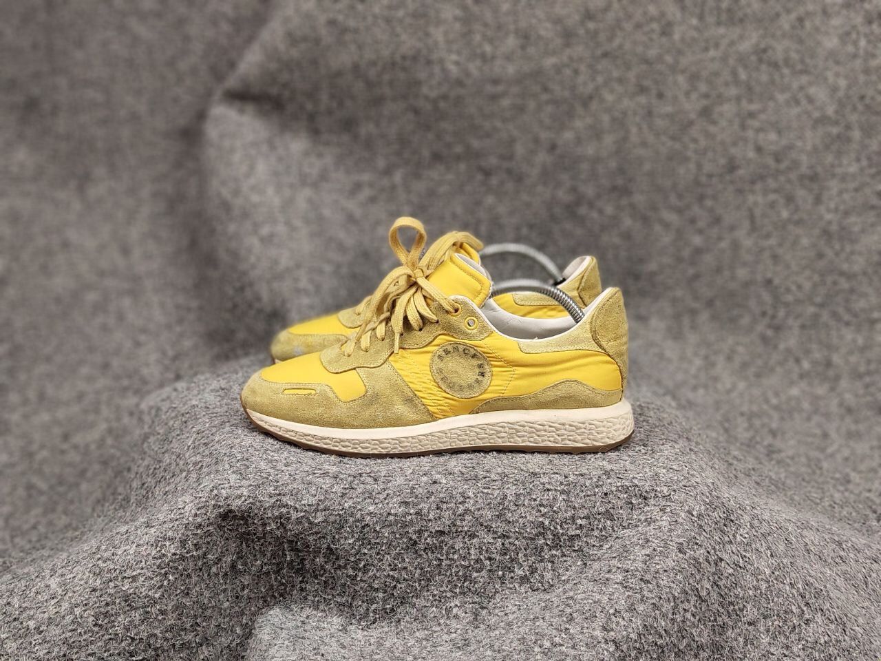 Other Benci Brothers Italy Design Yellow Casual Men's Sneakers Size US 8.5 / EU 41-42 - 7 Thumbnail