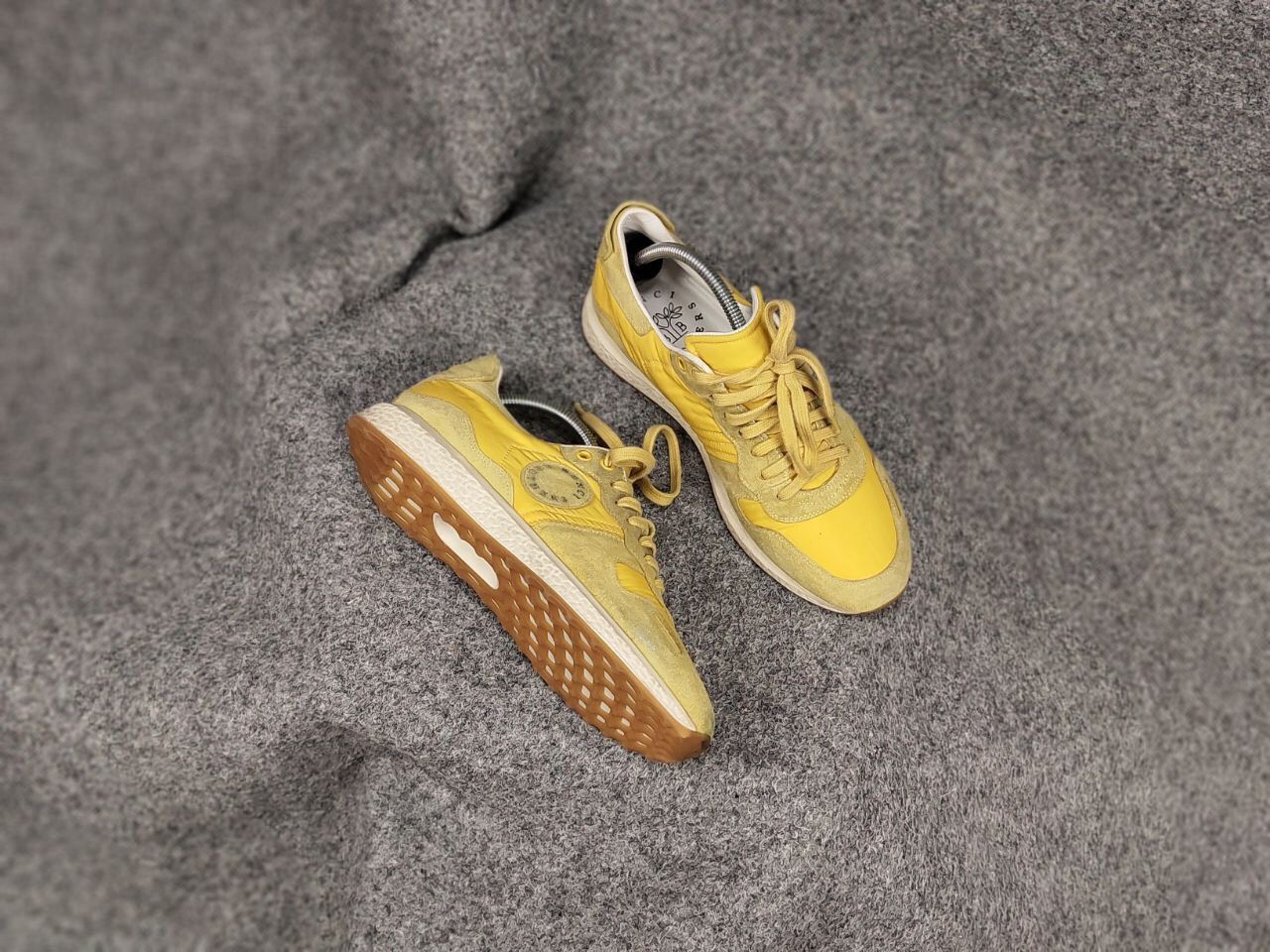 Other Benci Brothers Italy Design Yellow Casual Men's Sneakers Size US 8.5 / EU 41-42 - 10 Thumbnail