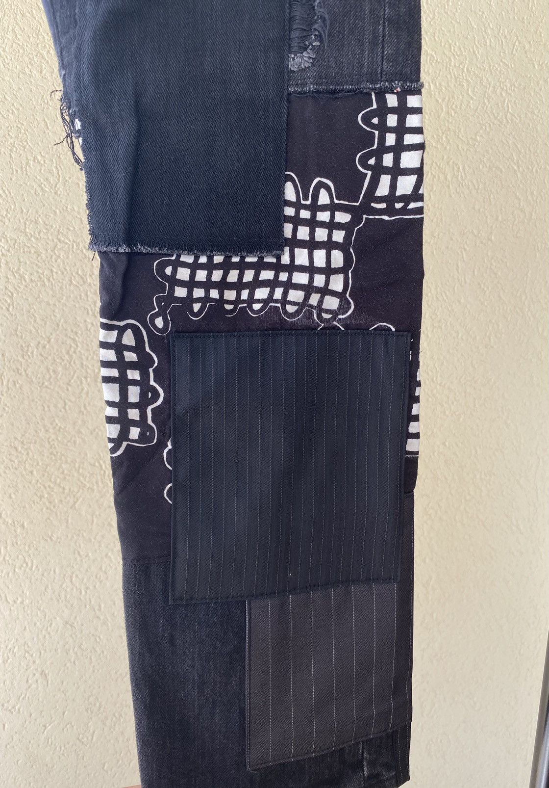 Comme des Garcons Comme des Garcons Black patchwork jeans Size US 30 / EU 46 - 7 Thumbnail
