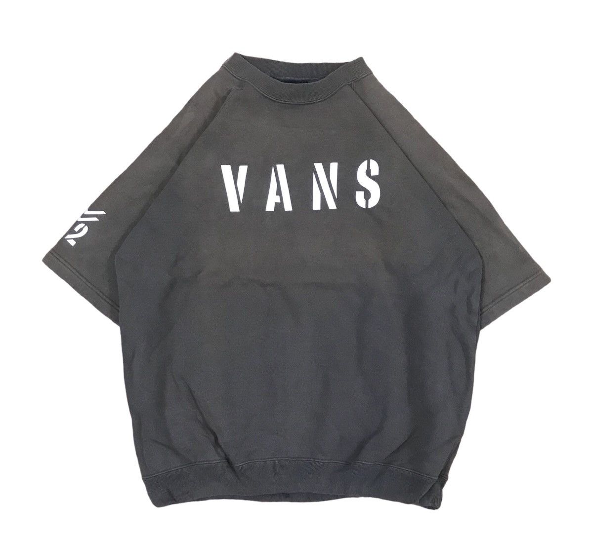 Rare Vintage y2k Vans Sunfaded Brown Crewneck