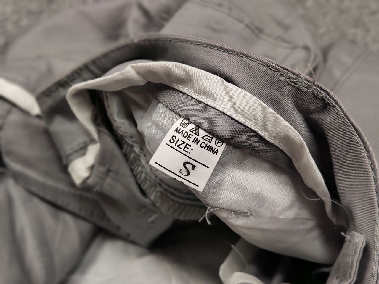 Japanese Brand Vintage 90's Japanese Bondage Zip Bootcut Gray Cargo Pants Size US 30 / EU 46 - 18 Thumbnail