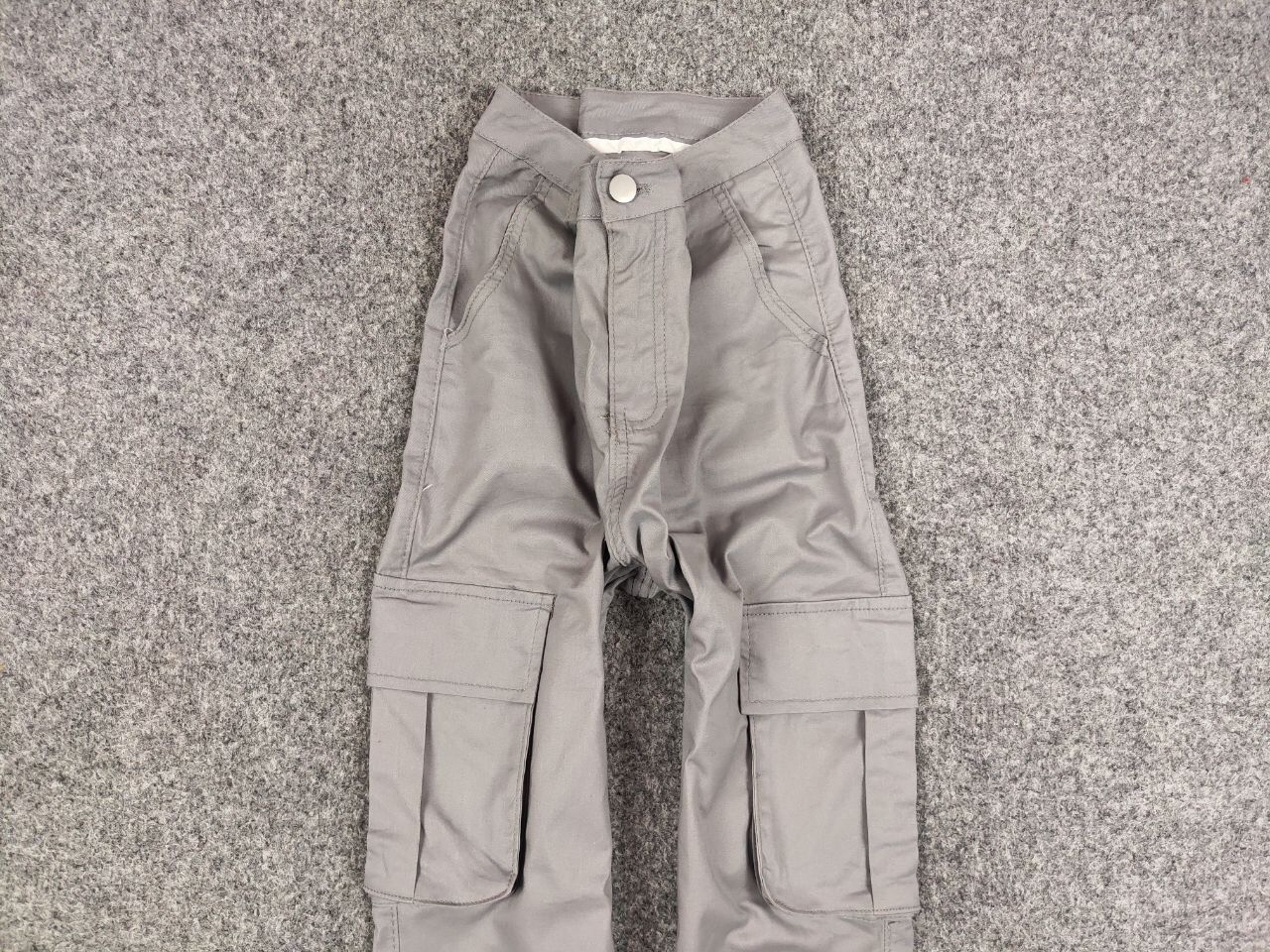 Japanese Brand Vintage 90's Japanese Bondage Zip Bootcut Gray Cargo Pants Size US 30 / EU 46 - 8 Thumbnail