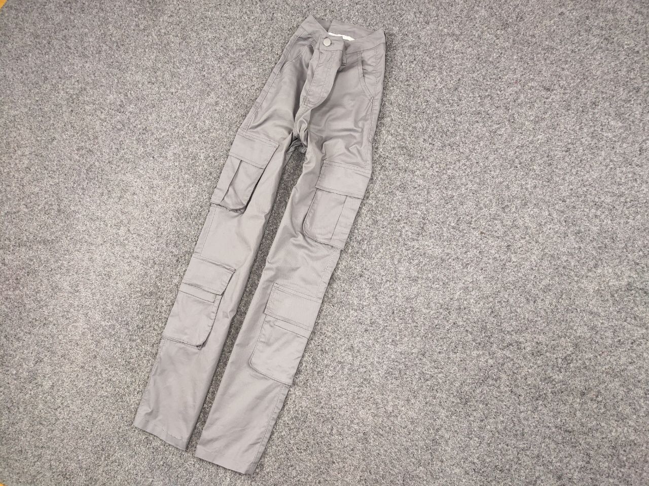 Japanese Brand Vintage 90's Japanese Bondage Zip Bootcut Gray Cargo Pants Size US 30 / EU 46 - 3 Thumbnail