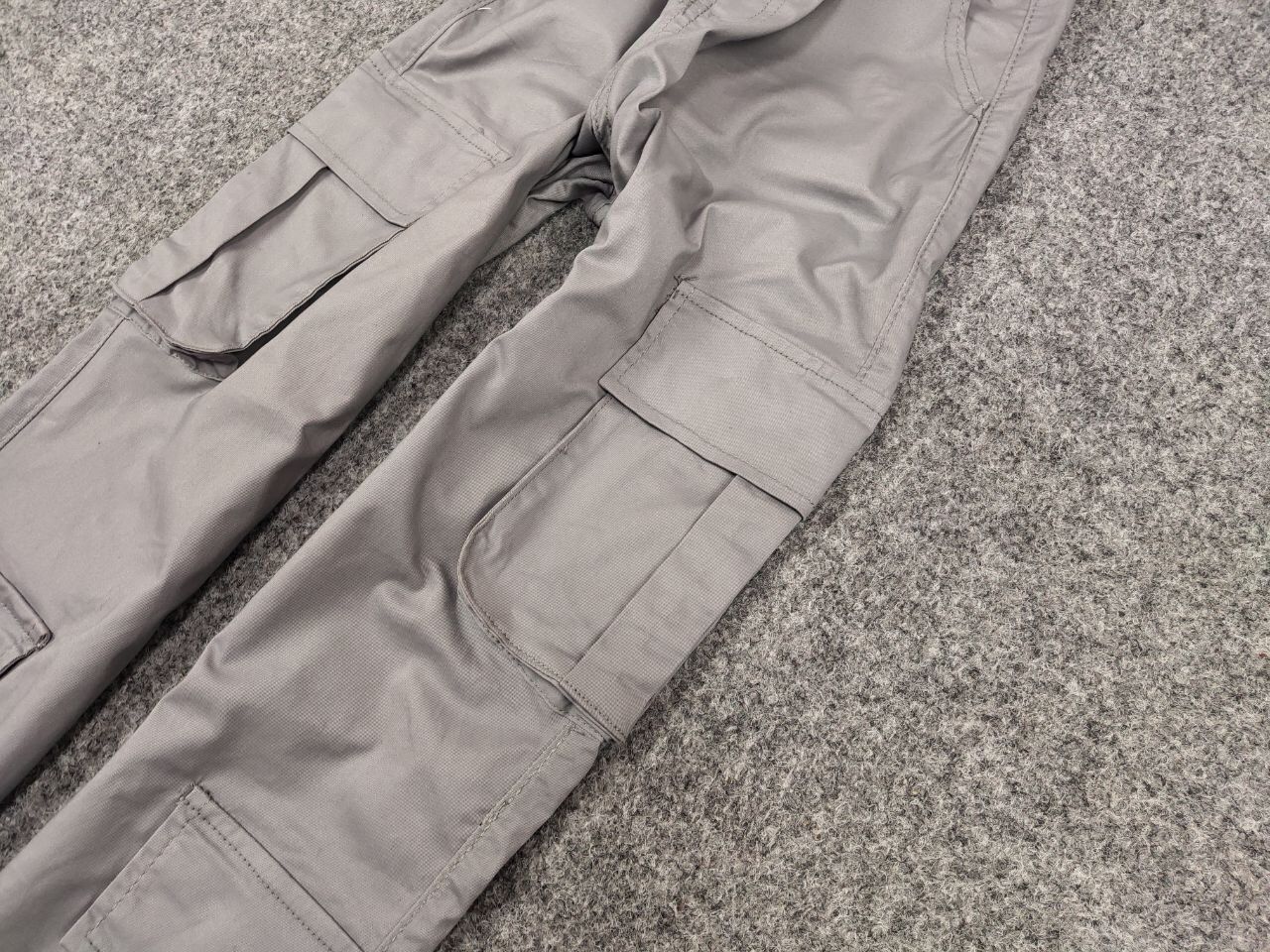 Japanese Brand Vintage 90's Japanese Bondage Zip Bootcut Gray Cargo Pants Size US 30 / EU 46 - 5 Thumbnail