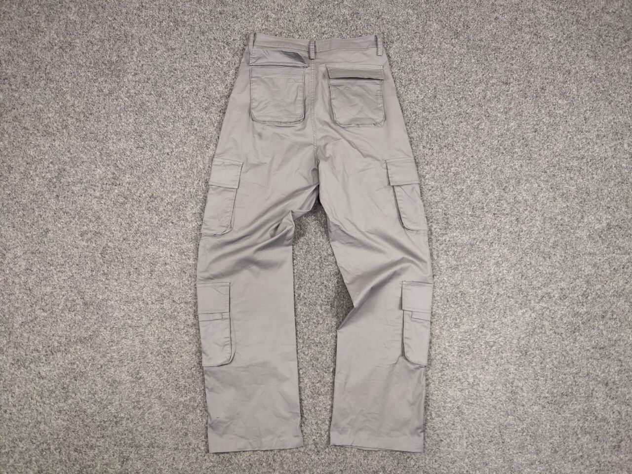 Japanese Brand Vintage 90's Japanese Bondage Zip Bootcut Gray Cargo Pants Size US 30 / EU 46 - 14 Thumbnail