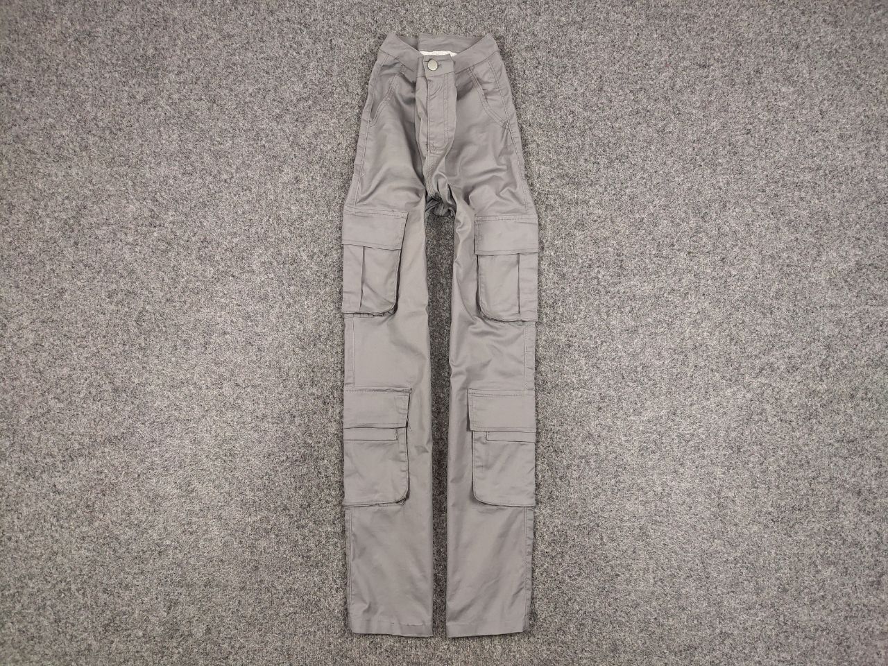Japanese Brand Vintage 90's Japanese Bondage Zip Bootcut Gray Cargo Pants Size US 30 / EU 46 - 1 Thumbnail