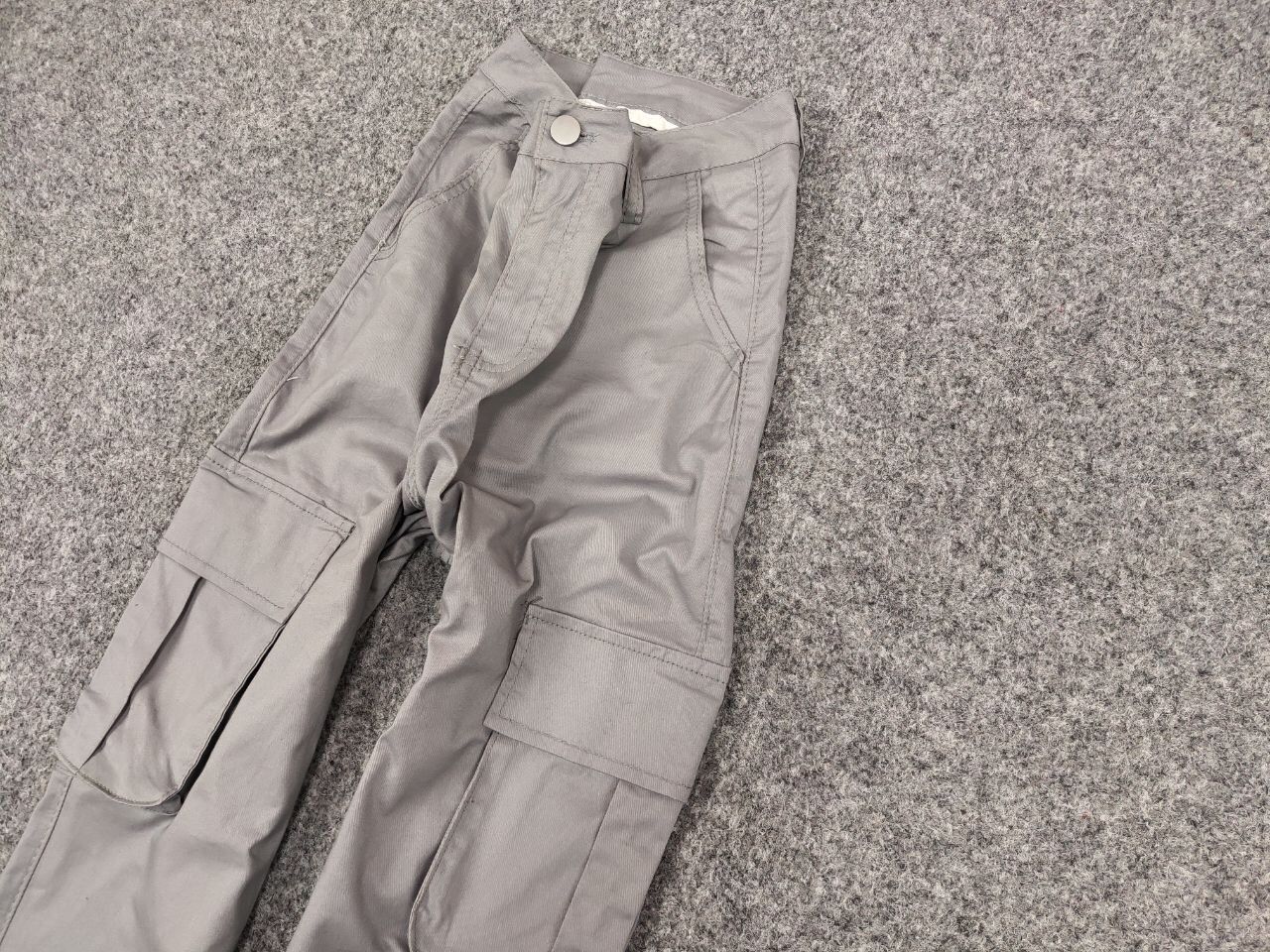 Japanese Brand Vintage 90's Japanese Bondage Zip Bootcut Gray Cargo Pants Size US 30 / EU 46 - 4 Thumbnail